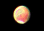Mars le 12-07-2003 à 04h32 Diam visuel 19'' LX200.jpg (5544 octets)